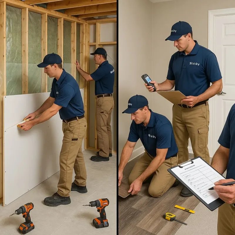 Repairs and Reconstruction process in Stony Brook, NY